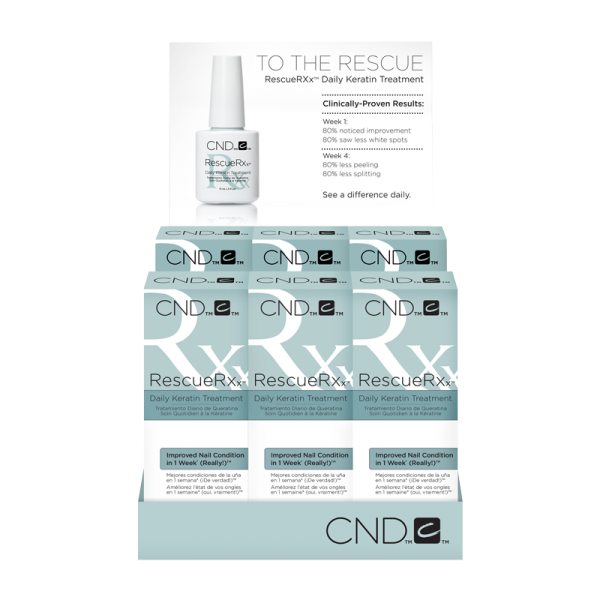 CND Rescue Rxx Daily Kerattn Treatment (6 x 1/2oz)