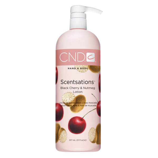 CND Scentsations Lotion – Black Cherry and Nutmeg – 31 oz