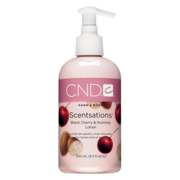 CND Scentsations Lotion – Black Cherry and Nutmeg – 8.3 oz