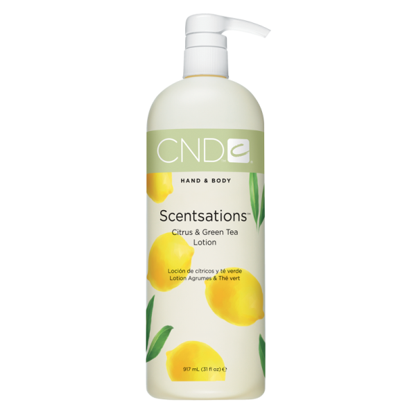 CND Scentsations Lotion – Citrus and Green Tea – 31 oz