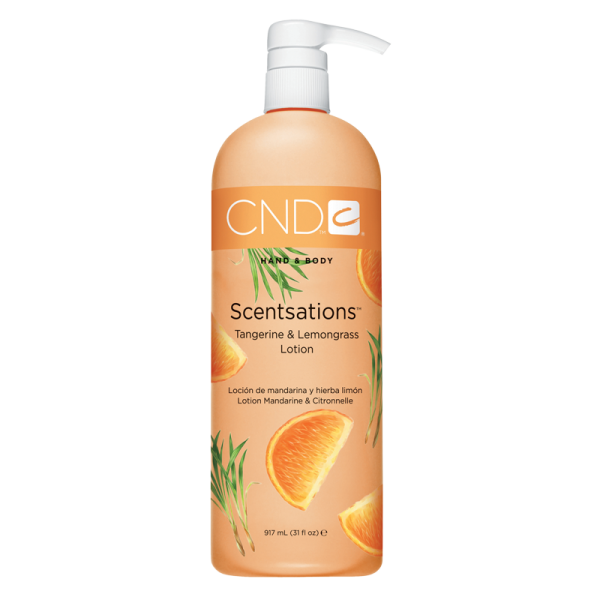 CND Scentsations Lotion – Tangerine and Lemongrass – 31 oz