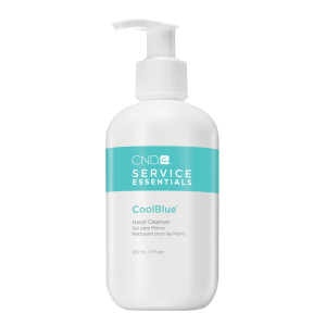 CND Service Essentials CoolBlue sanitizer Hand Cleanser 7oz