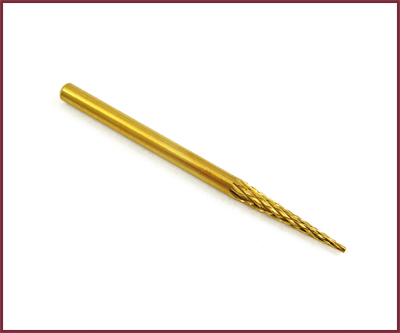 Carbide Drill Bit – Cone – Gold (Small) (BITB15)