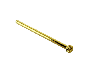 Carbide Drill Bit - Round Head (Medium) - Gold (BITB11R)