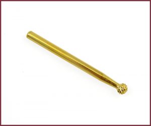 Carbide Drill Bit - Round Head (Small) - Gold (BITB14)
