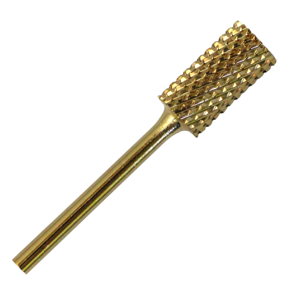 Carbide Drill Bit – Well-Sun Barrel (6.7mm) – Coarse – Gold