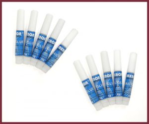 Clear MXBON 2 Grams Nail Glue Tube (10 pcs)