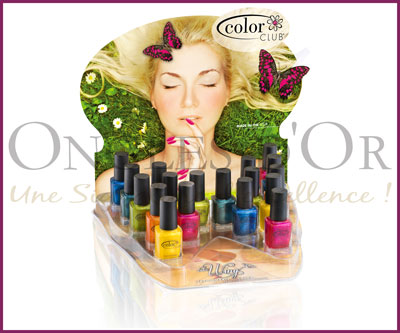 Color Club Display TAKE WING  BUTTERFLY 36 pcs