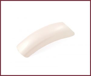 Colored Nail Tips - Half Well - Ivory Pearl #0228 (100)