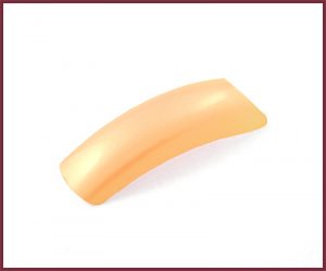 Colored Nail Tips - Half Well - Peach Pearl #02252 (100)