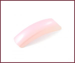 Colored Nail Tips - Half Well - Pink Pearl #02232 (100)
