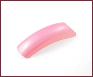 Colored Nail Tips - Half Well - Pink Pearl #02251 (100)