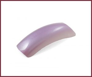 Colored Nail Tips - Half Well - Purple Pearl #02254 (100)
