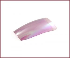 Colored Nail Tips - Half Well - Rainbow Old Pinkl #06 (100)