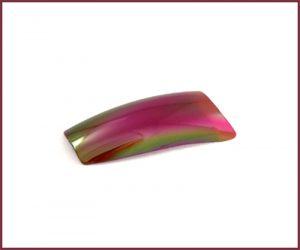 Colored Nail Tips - Half Well - Rainbow Pinky Red #04 (100)