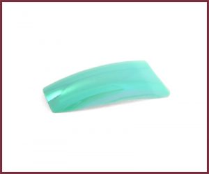 Colored Nail Tips - Half Well - Rainbow Turquoise #05 (100)