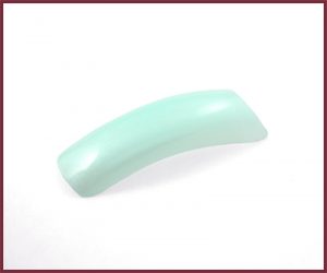 Colored Nail Tips - Half Well - Turquoise Pearl #02256 (100)