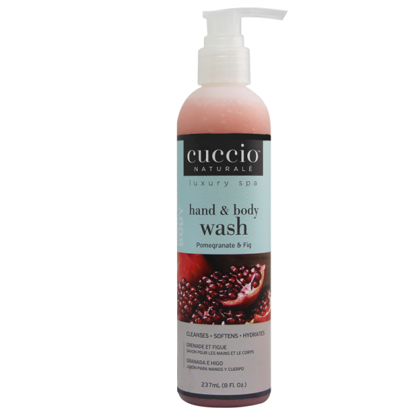 Cuccio Body Wash Pomegranate & Fig 8oz (With Pump)