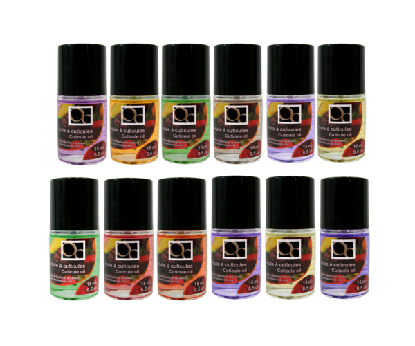 Cuticle Oil Kit of 12 Fragrances