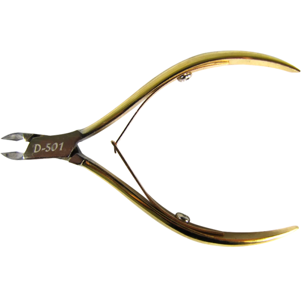 Cuticle Pliers Soligen M&X Gold and Silver