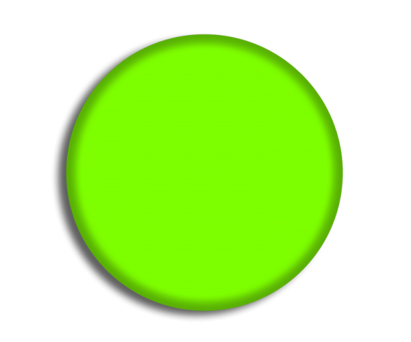 D.J. UV Gel Color Fluorescent Green #104 (1/2 oz.)