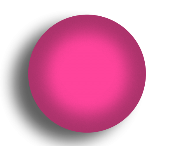 D.J. UV Gel Color Fluorescent Pink #105 (1/2 oz.)