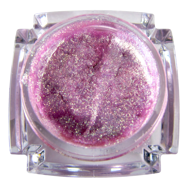 D.J. UV Gel Glitter Pink (Fine Glitter) #48 (1/2 oz.)