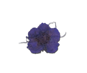 Decorative Dried Flowers model 1 color Purple