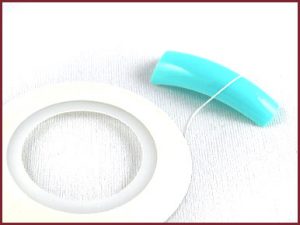 Decorative Nail Tape - Autoadhesive - White