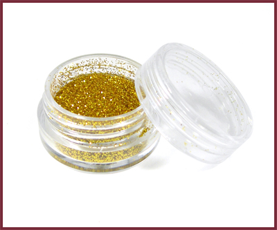 Decorative powder gold glitter