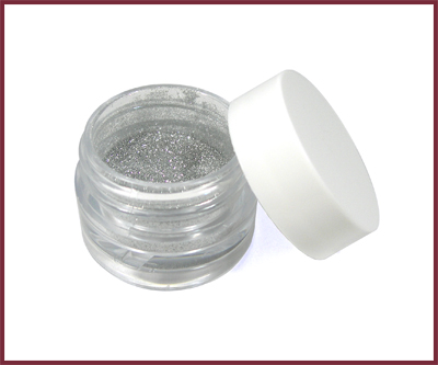 Decorative powder silver glitter