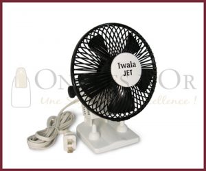 Electric Table Fan - IWALA JET (2 speeds) 110V