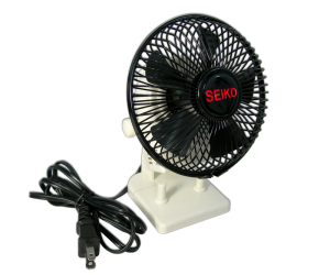Electric Table Fan - SEIKO 2 Speeds (110V)