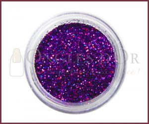 Fine Glitter Dust Powder - Electric Purple Hologram