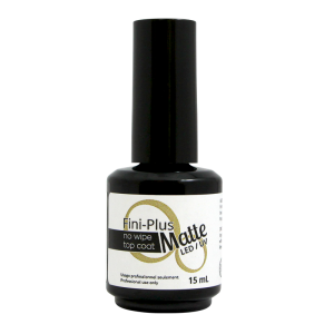 Fini-Plus LED and UV Top Coat - Matte Finish 15 mL