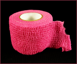 Flex Wrap – Finger Bandage – Pink 1,5" x 5'