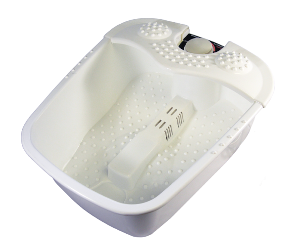 Foot Spa Warming and Massage Foot Bath, White 110V