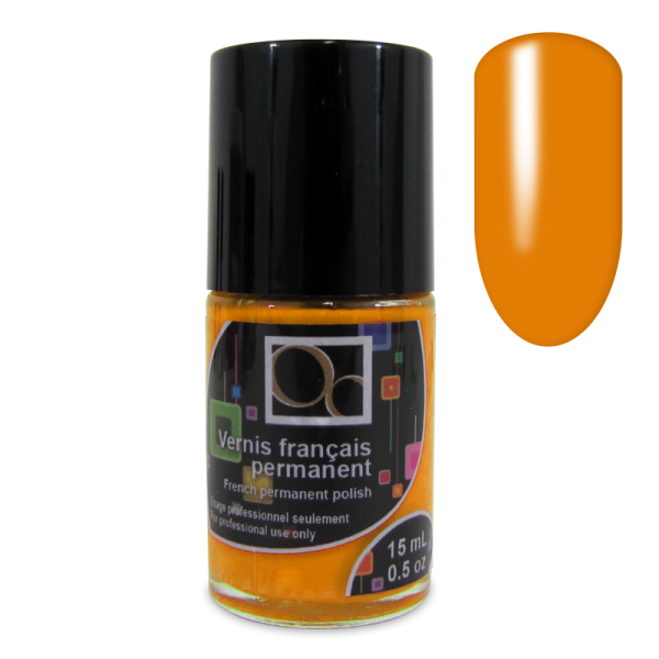 French Permanent Polish 15ml - Burnt Orange