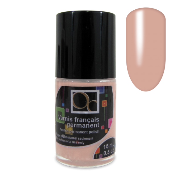 French Permanent Polish 15ml - Dusty Rose