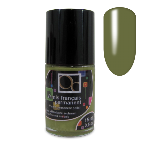 French Permanent Polish 15ml - Kaki