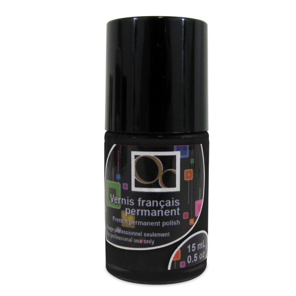 French Permanent Polish Black 15ml