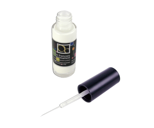 French Permanent Polish Bright White 10ml