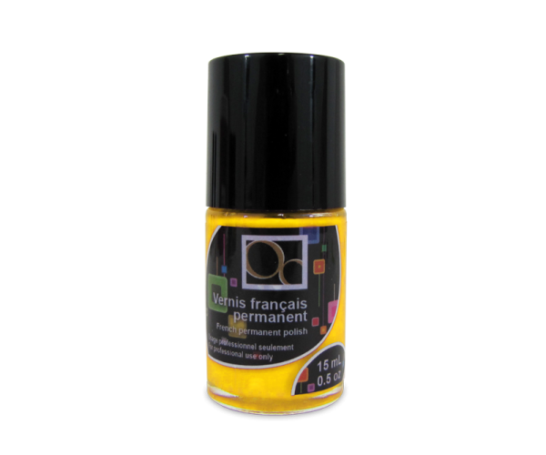 French Permanent Polish Citrus Yellow 15 ml