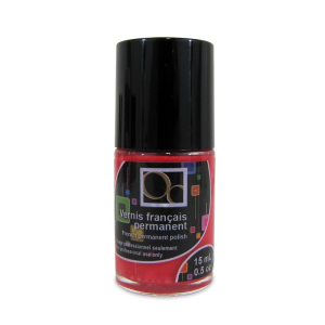 French Permanent Polish Coral Red 15 ml