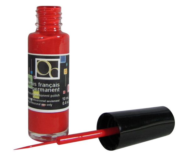 French Permanent Polish Fireman Red 10ml