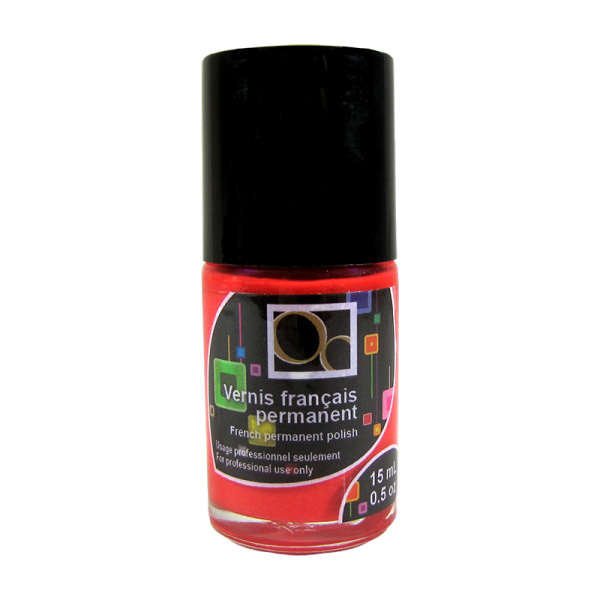 French Permanent Polish Fireman Red 15 ml