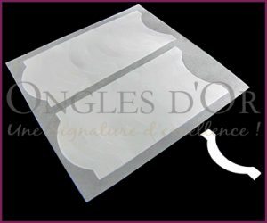 French manicure tip guides - Half Moon