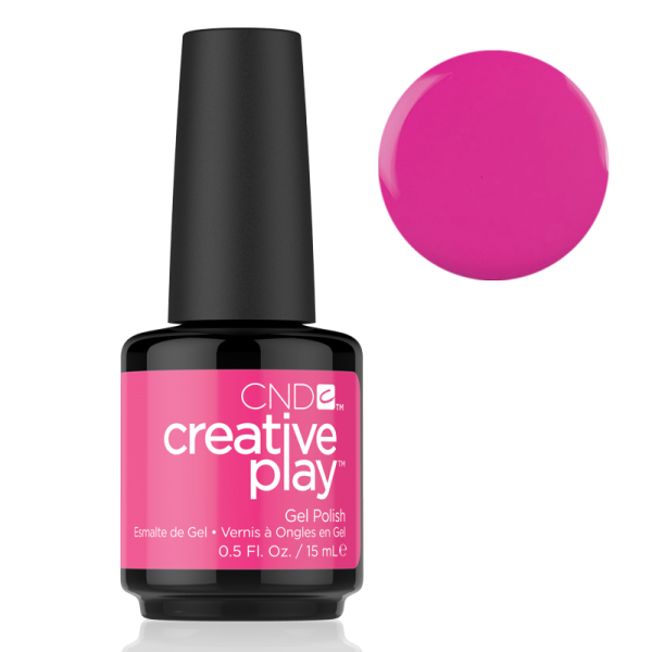 Gel Polish #409 Berry Shocking - Pink - CND Creative Play