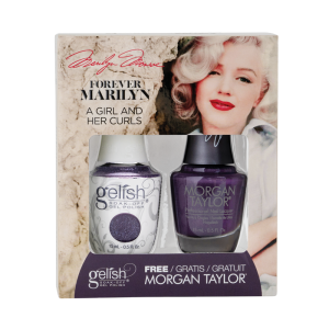 Gelish Gel Polish + Morgan Taylor A Girl and Her Curls