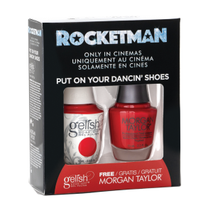 Gelish Gel Polish + Morgan Taylor Put on your Dancin' Shoes